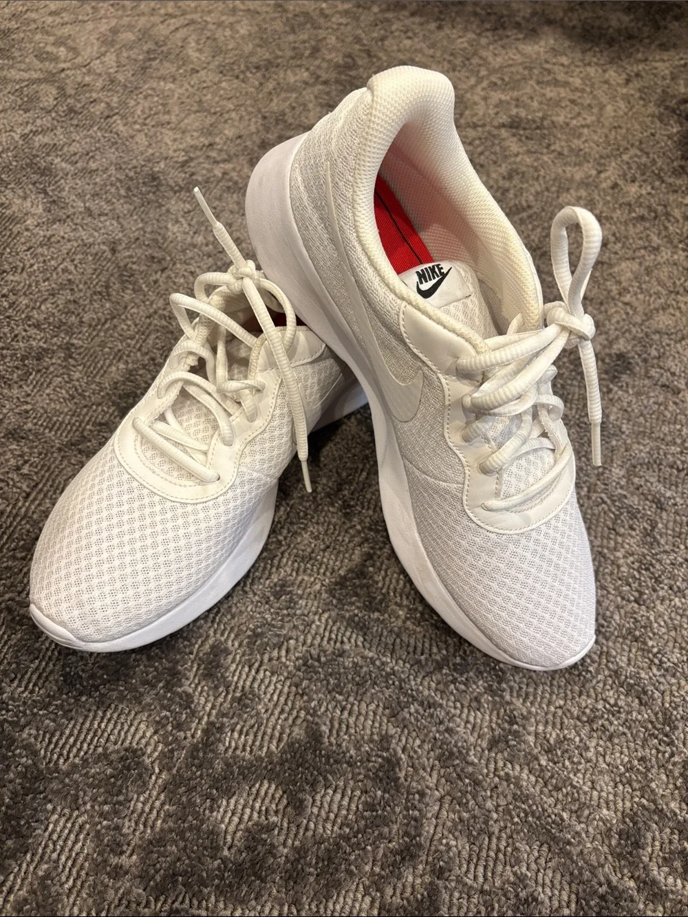 Nike Women’s White Mesh Running Sneakers